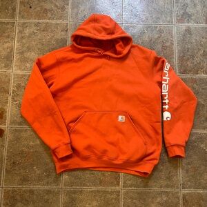 Carhartt Men's Bold Orange Hoodie